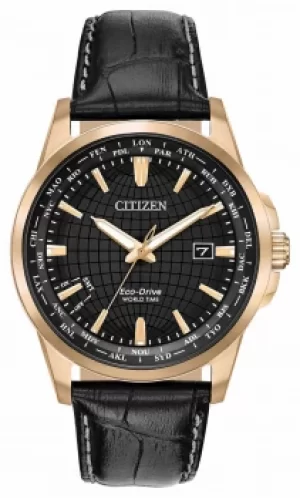 Image of Citizen Mens Eco-Drive World Timer WR50 BX1003-08E Watch