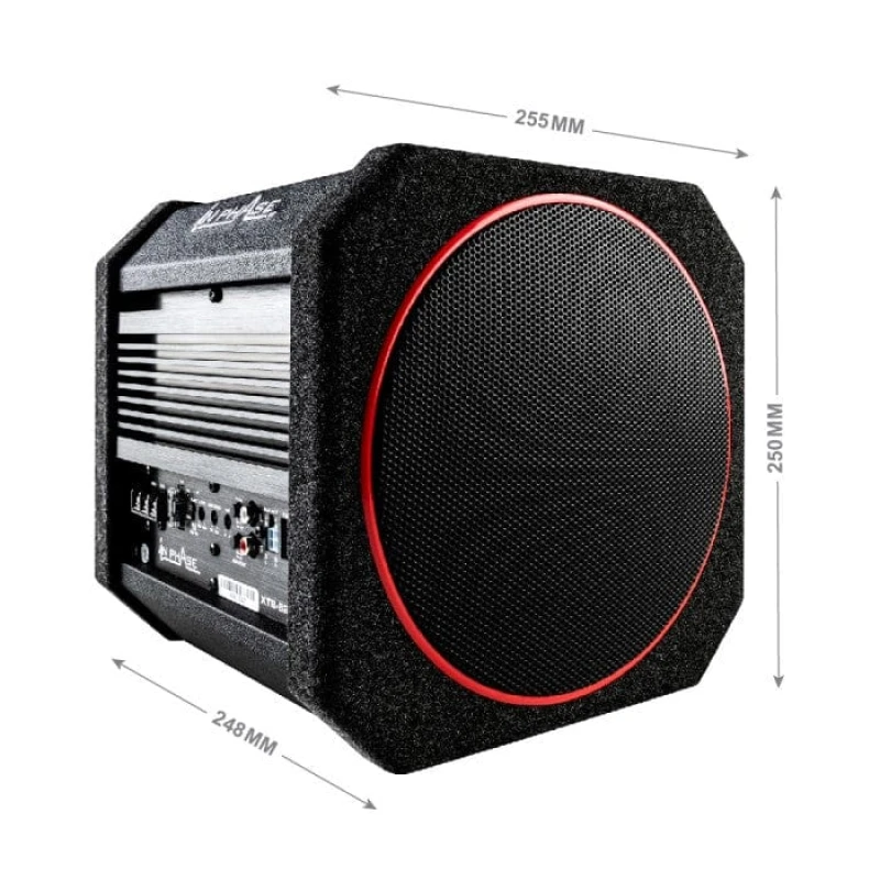 Image of In Phase XTB-828R 8" 400W Active Subwoofer with Passive Radiator and Class D Amplifer