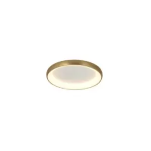 Image of Kampos LED Ceiling Light 30W 3000K Aluminium Brushed Gold Matt