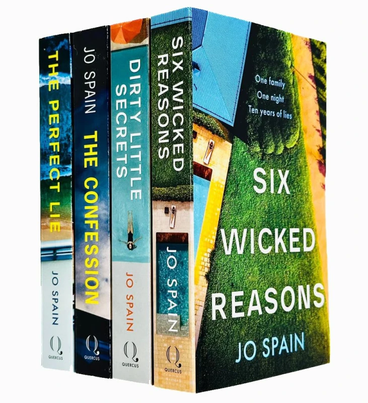 Image of Jo Spain Series 4 Book Set Thriller Jo Spain Books