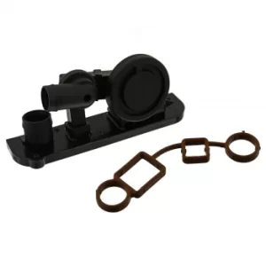 Image of Crankcase Breather Valve engine block 46604 by Febi Bilstein