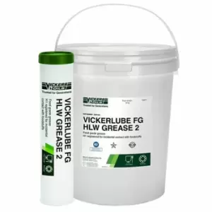 Image of Vickerlube H1 Food Grade HLW Grease 2 400g Cartridge 12 Pack