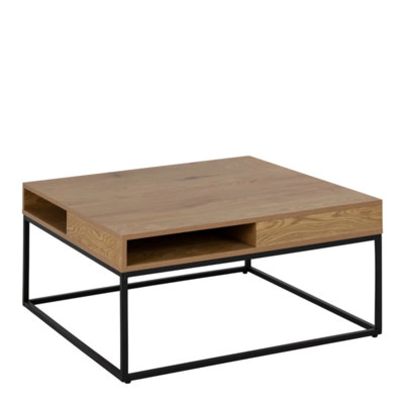 Image of Furniture To Go Willford Coffee Table In Oak & Black