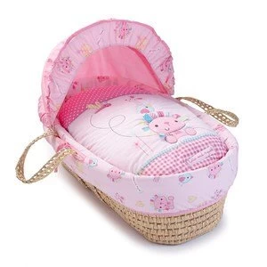 Image of Clair de Lune Lottie and Squeek Palm Moses Basket