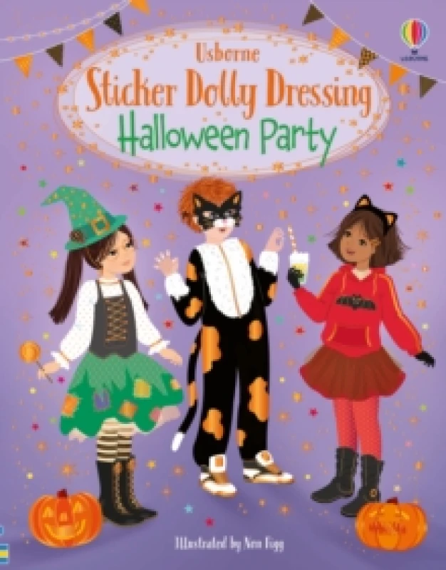 Image of Sticker Dolly Dressing Halloween Party Paperback / softback