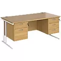 Image of Dams International Desk MC16P23WHO 1,600 x 800 x 725 mm