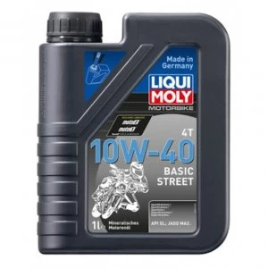 Image of Liqui-Moly oil 4-stroke mineral basic street 10w40 1L