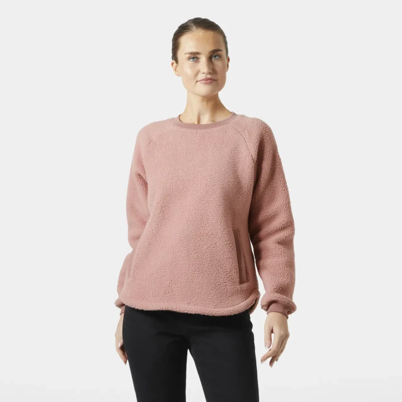 Image of Helly Hansen Sweatshirt woman Helly Hansen Escape Teddy Rose Female M