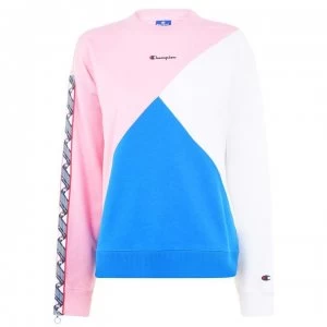 Image of Champion Tape Sweatshirt - CNP/WHT PS024