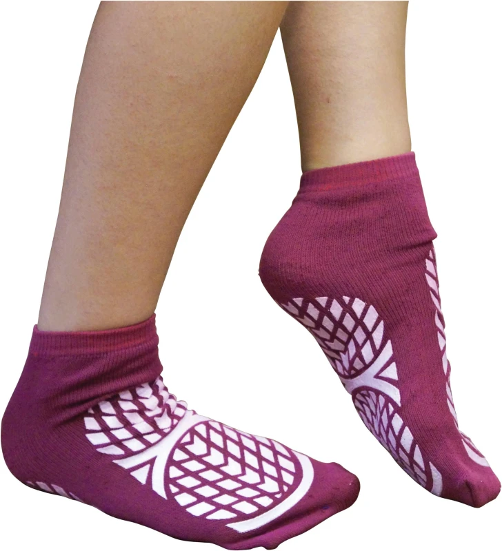 Image of Aidapt Patient Slipper Socks Purple S Purple