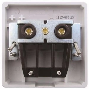 Image of ESR Sline 45A White 1G Cooker Cable Connection Unit Electric Wall Box