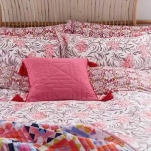 Image of Joules Garland Floral Kingsize Duvet Cover Set, Multi