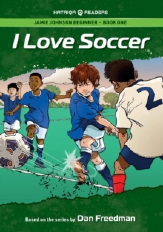 Image of Jamie Johnson: I Love Soccer (HATRIQA Graded Readers) Paperback / softback