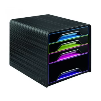 Image of CEP Smoove 4 Drawer Module BlackMulticolour 7-113 GM
