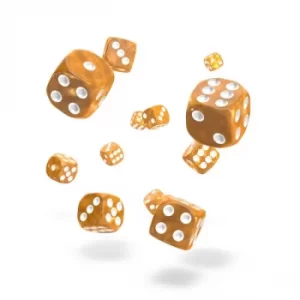 Image of Oakie Doakie Dice D6 (Marble Orange)