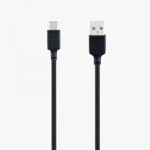 Image of Momax ZERO DA17 USB Type-C - USB-A Cable (0.3m) - Black