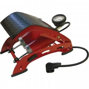 Image of Faithfull Double Cylinder Foot Pump