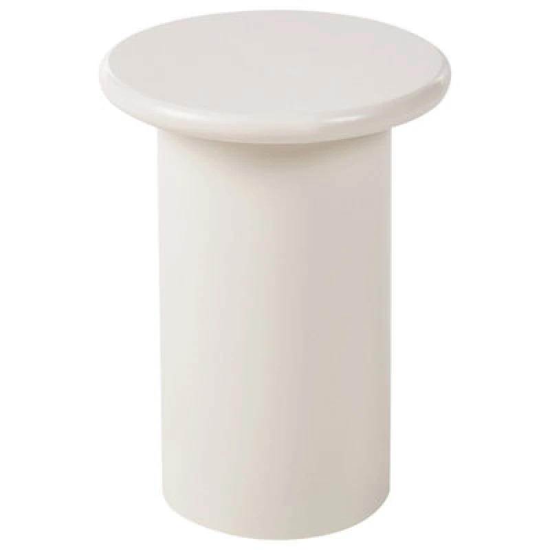 Image of Beliani Minimalist Side Table Campti White