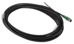 Image of Phoenix Contact Sac-4P- 5,0-Pur/m 8Fs Sensor Cable, 4Pos, M8 Socket, 5M