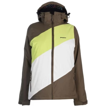 Image of Trespass Trio Ski Jacket Ladies - Green/White