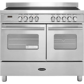 Image of Britannia Delphi RC10TIDES Double Oven Induction Hob Electric Range Cooker