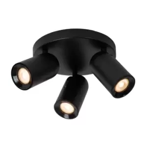 Image of Punch Classic Ceiling Spotlight - Ø21cm - 3xGU10 - Black