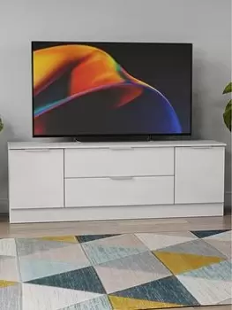 Image of Swift Adair Ready Assembled 2 Door 2 Drawer Superwide TV Unit
