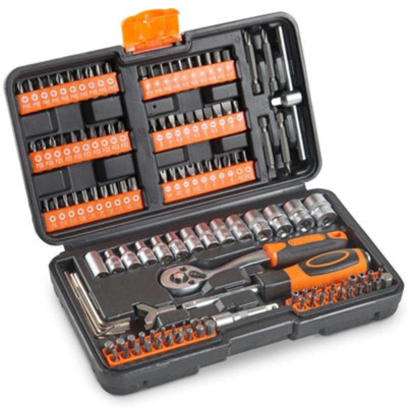 Image of Vonhaus 130 Piece Socket & Tool Set With Storage Case