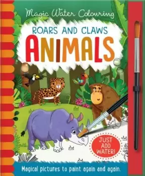 Image of Roars and Claws - Animals, Mess Free Activity Book by Jenny Copper