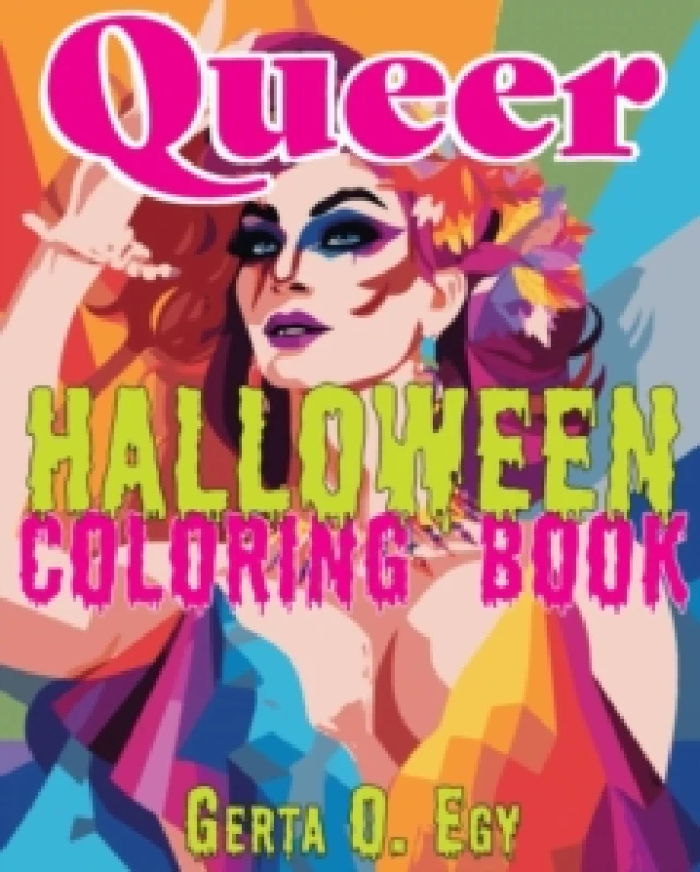 Image of Queer Halloween Coloring Book Paperback / softback
