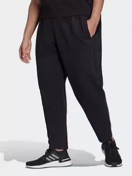 Image of adidas Tracksuit Bottoms (plus Size), Black, Size 2X, Women