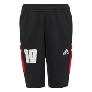 Image of adidas Messi Half Pants Kids - Black