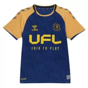 Image of Hummel Hashtag United Shirt Junior Boys - Yellow