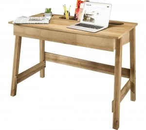 Image of TEKNIK Ithaca 7700003 Desk - Riviera Oak