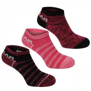 Image of LA Gear Yoga Sock 3 Pack Ladies - Multi
