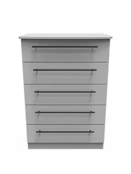 Image of Swift Hayle Ready Assembled 5 Drawer Chest