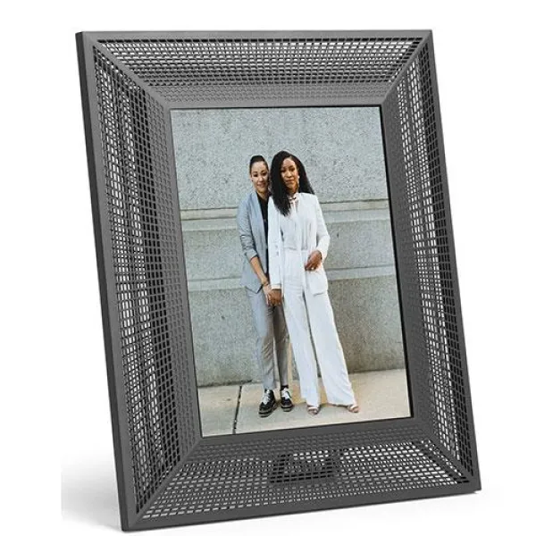 Image of Aura Smith 9.7-inch Digital Photo Frame in Black Onyx