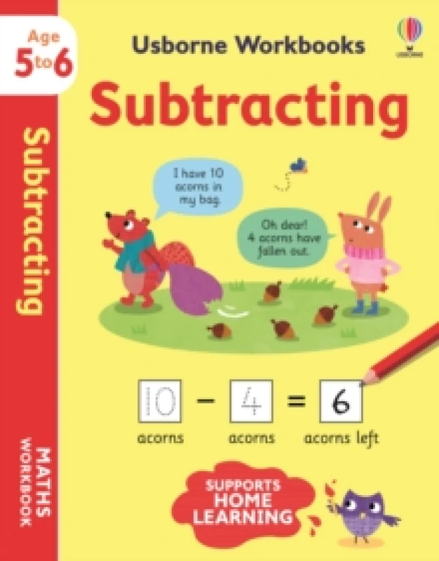 Image of Usborne Workbooks Subtracting 5-6 Paperback / softback