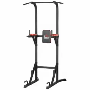 Image of Homcom Power Tower Pull Up Station With Dip Station And Push-up Stand Home Gym