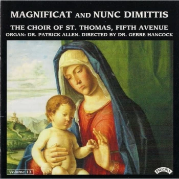 Image of The Choir of St.Thomas - Magnificat and Nunc Dimittis CD