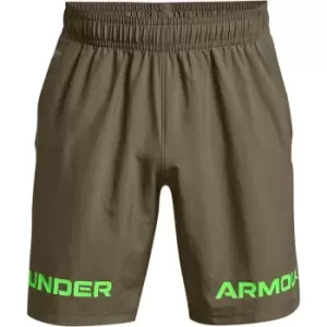 Image of Under Armour Armour Woven Graphic WM Shorts Mens - Green