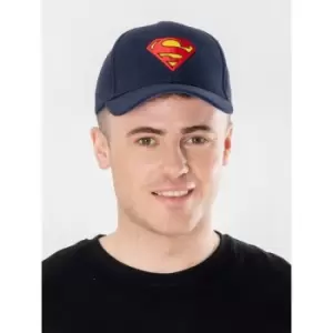 Image of Superman Blue/Red Baseball Cap O/S