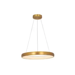Image of Kantou Ceiling Pendant Light 50W 3000K,Aluminum Brushed Gold Matt