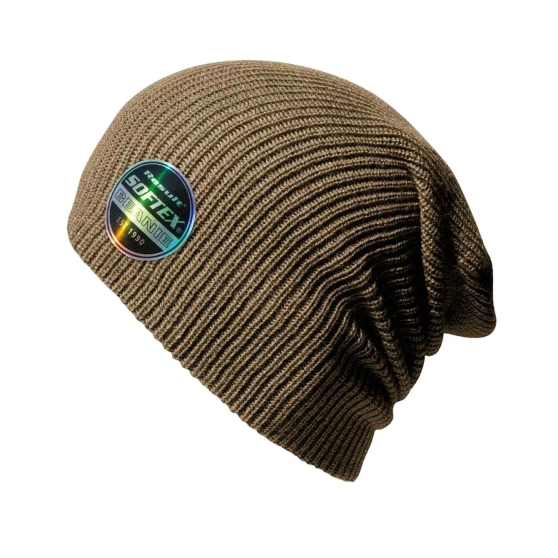 Image of Result Core Mens Softex Beanie in Brown Brown Male One Size