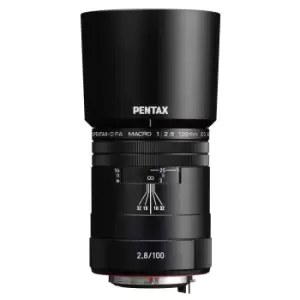 Image of Pentax-D FA HD 100mm f2.8 ED AW Macro Lens - Black