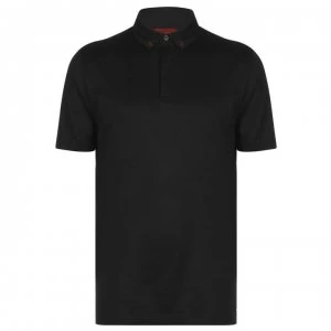 Image of Hugo Boss Dauter Polo Shirt Black Size L Men