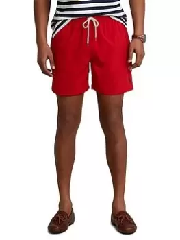 Image of Polo Ralph Lauren Traveller Swimshort, Red, Size S, Men