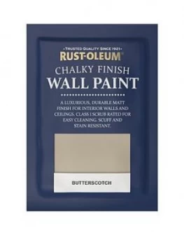 Image of Rust-Oleum Chalky Finish Wall Paint Tester Sachet ; Butterscotch