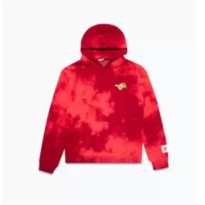 Image of Hype x Space Jam Retro Character Print Logo Adults Hoodie - Red