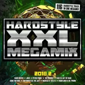 Image of Hardstyle XXL Megamix 2018 by Various Artists CD Album